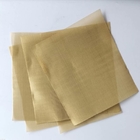 Square Hole Plain Woven Copper Wire Mesh Cloth  30m/Roll Wear Resistant