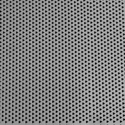 Aluminum Stainless Steel Perforated Wire Mesh Triangle Hole Anti Corrosion