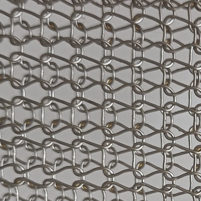 Oil Gas Filter Stainless Steel Knitted Wire Mesh 2x3mm 4x5mm